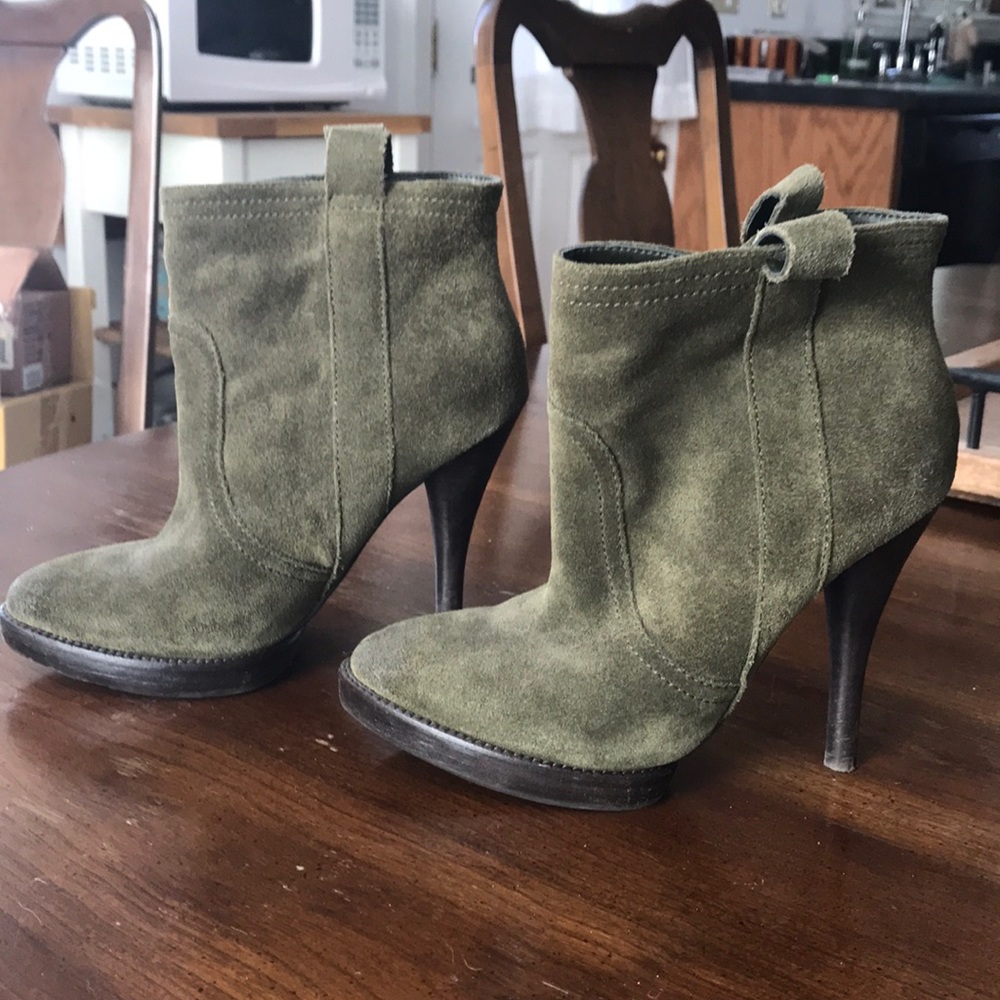 BCBG Suede Bootie